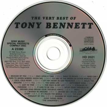 CD Tony Bennett: The Very Best Of Tony Bennett 405592