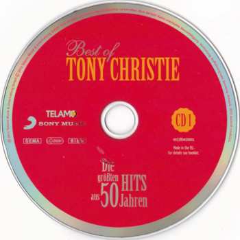 2CD Tony Christie: Best Of (Die Größten Hits Aus 50 Jahren) 296675