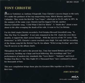 CD Tony Christie: The Best Of Tony Christie 319121
