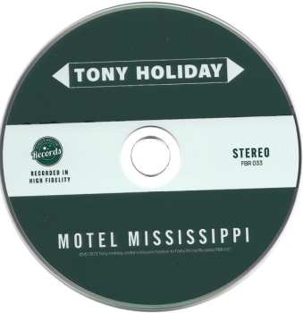 CD Tony Holiday: Motel Mississippi 479042