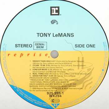 LP Tony LeMans: Tony LeMans 178032