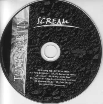 CD Tony Martin: Scream