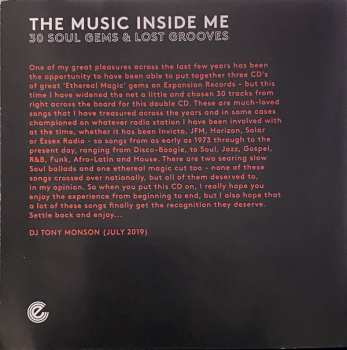 2CD Tony Monson: The Music Inside Me (30 Soul Gems And Lost Grooves) 97286