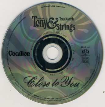 SACD Tony Mottola: Tony And Strings & Close To You 506313