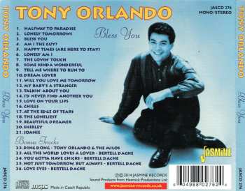 CD Tony Orlando: Bless You 308146