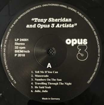 LP Tony Sheridan: Tony Sheridan and Opus 3 Artists 130701
