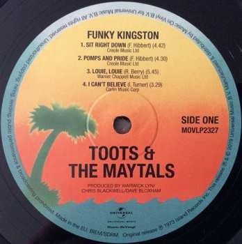 LP Toots & The Maytals: Funky Kingston 13618