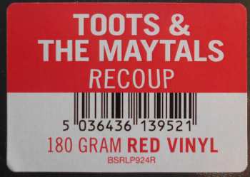 LP Toots & The Maytals: Recoup 422609