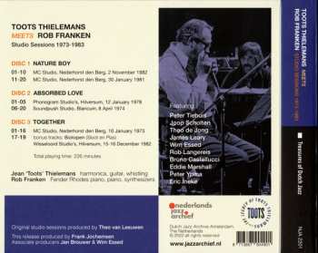 3CD Toots Thielemans: Toots Thielemans Meets Rob Franken (Studio Sessions 1973-1983) 334312