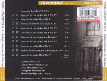 CD Giuseppe Torelli: Concertos 373011