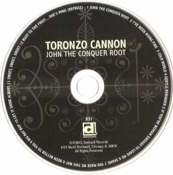 CD Toronzo Cannon: John The Conquer Root 193095