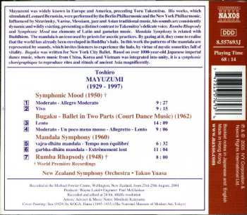 CD Toshiro Mayuzumi: Symphonic Mood. Bugaku. Mandala Symphony. Rumba Rhapsody. 473359