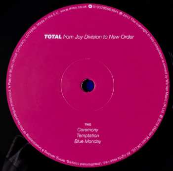 2LP New Order: Total From Joy Division To New Order