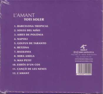 CD Toti Soler: L'Amant 477990