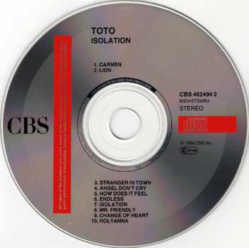 CD Toto: Isolation 387884