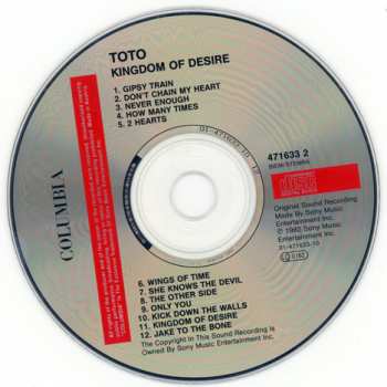 CD Toto: Kingdom Of Desire 19200