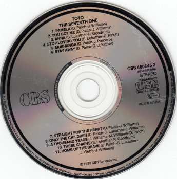 CD Toto: The Seventh One 32122