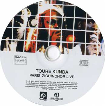 CD Touré Kunda: Live Paris-Ziguinchor 192477