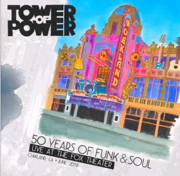 DVD Tower Of Power: 50 Years Of Funk & Soul: Live At The Fox Theater-Oakland Ca-June 2018  344631