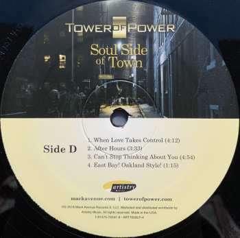 2LP Tower Of Power: Soul Side Of Town 65074