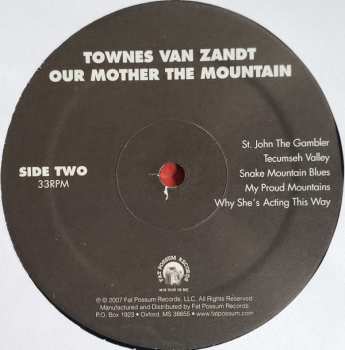 LP Townes Van Zandt: Our Mother The Mountain 411370