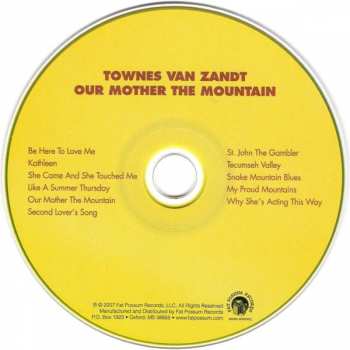CD Townes Van Zandt: Our Mother The Mountain 258768