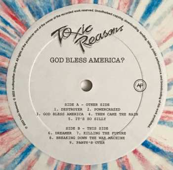 2LP Toxic Reasons: God Bless America? CLR 498033
