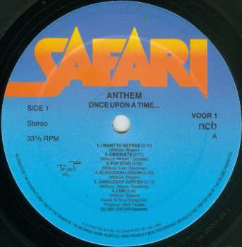 LP Toyah: Anthem