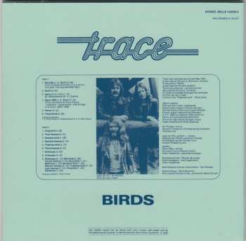 2CD Trace: Birds
