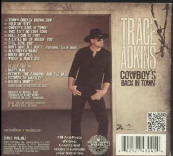 CD Trace Adkins: Cowboy's Back In Town DLX 494436