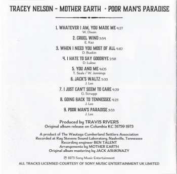 CD Tracy Nelson: Poor Man's Paradise 249665