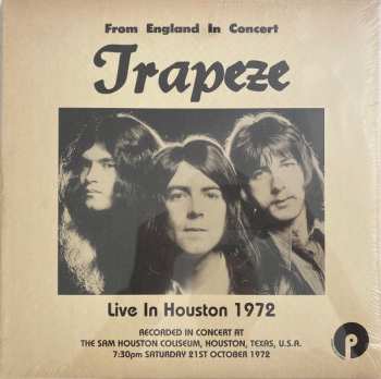 Album Trapeze: Live In Houston 1972