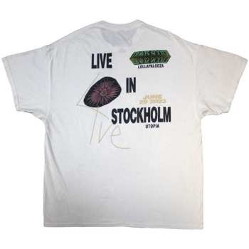 Merch Travis Scott: Travis Scott Unisex T-shirt: Summer Run 2023 Stockholm (back Print & Ex-tour) (x-large) XL