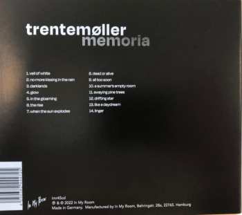 CD Trentemøller: Memoria DIGI 423392