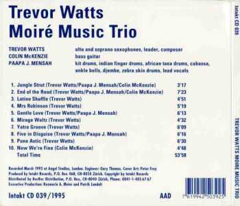 CD Trevor Watts Moiré Music Trio: Moire 478443