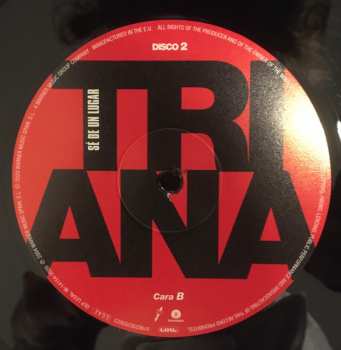 2LP/CD Triana: Sé De Un Lugar