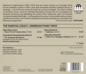 CD Trio Aeternus: The Komitas Legacy (Armenian Piano Trios) 369949