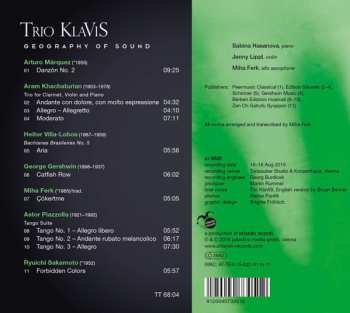 CD Trio Klavis: Geography of Sound 326130