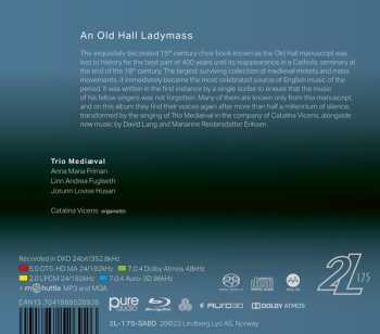 Blu-ray/SACD Trio Mediæval: An Old Hall Ladymass 495651
