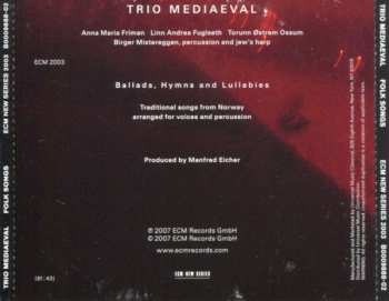 CD Trio Mediæval: Folk Songs 456863