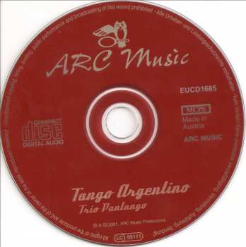 CD Trio Pantango: Tango Argentino 292660