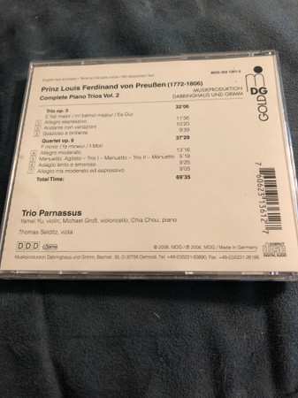 CD Trio Parnassus: Complete Piano Trios Vol. 2 CLR 537895
