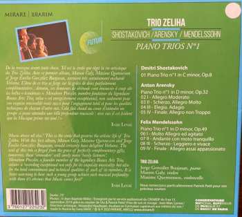CD Trio Zeliha: Piano Trios Nº 1 273534