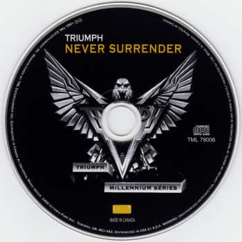 CD Triumph: Never Surrender 24979