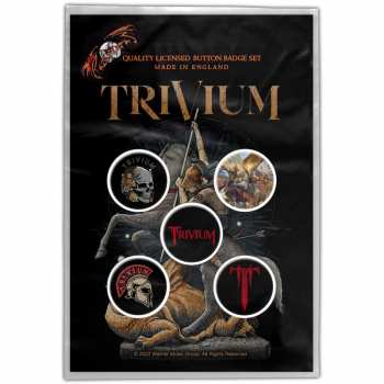 Merch Trivium: Trivium Button Badge Pack: In The Court Of The Dragon