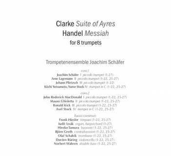 CD Trompetenensemble Joachim Schäfer: Suite Of Ayres & Messiah 321428