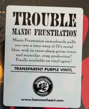 LP Trouble: Manic Frustration LTD | CLR 432406