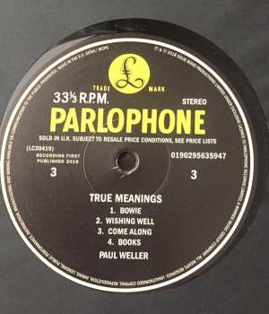 2LP Paul Weller: True Meanings 37432