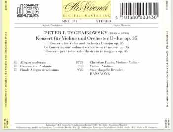 CD Pyotr Ilyich Tchaikovsky: Konzert Für Violine und orchester D-dur  407845