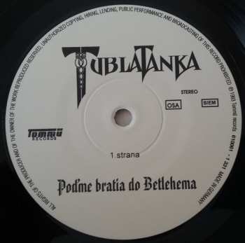 LP Tublatanka: Poďme Bratia Do Betlehema